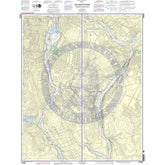 NOAA Nautical Chart 18528: Willamette River Portland to Walnut Eddy
